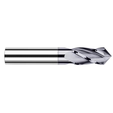 HARVEY TOOL Drill/End Mill - Mill Style - 4 Flute, 0.1181", Material - Machining: Carbide 98813M-C3